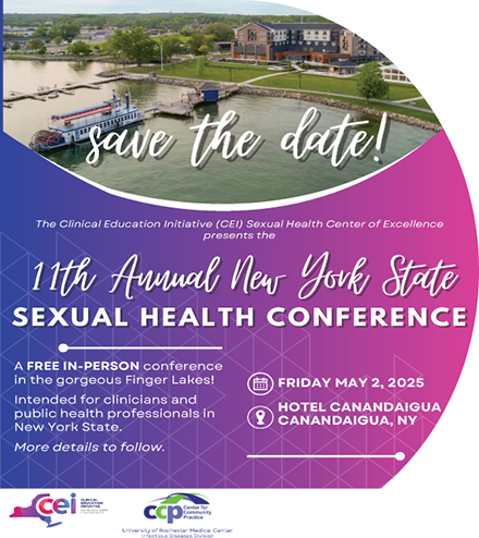 SAVE THE DATE! 11th Annual NYS Sexual Health Conference