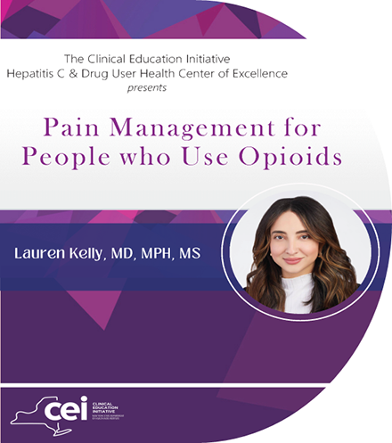 Pain Management for People who Use Opioids